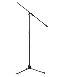 Pied de microphone à perche fixe, 975 à 1580 mm, perche 820 mm, base trépied Ø 720 mm, 2,2 kg