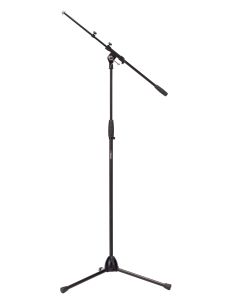Pied de microphone à perche télescopique, hauteur 975 à 1580 mm, embase Ø 720 mm, 2,1 kg