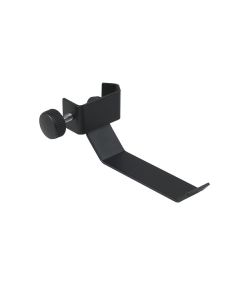 Support pour casque, pince universelle, noir mat