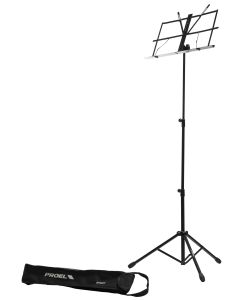 Pupitre de partitions en acier, hauteur 500 à 1120 mm, support orientable, charge maximale 4 kg