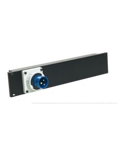 Module de rack 19", 2U, 1 prise CEE IP67 16 A, 6 prises Schuko IP54 16 A