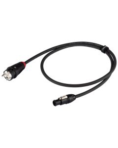 Câble d'alimentation électrique, 3 x 2,5 mm2, 5 m, Schuko IP44 vers powerCON TRUE1