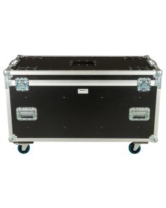 Flight case multifonction, contreplaqué marin 9 mm, 4 roulettes 100 mm, IP20