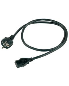 Câble d'alimentation, 3 x 1 mm2, prise femelle EC 3P, fiche mâle Schuko 16 A, 5 m