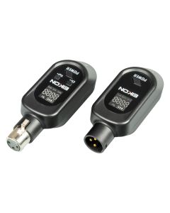 Système de transmission audio sans fil XLR UHF, portée jusqu'à 30 m, DQPSK, Phantom Power