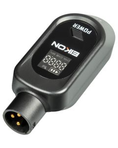 Récepteur UHF PLL, portée jusqu'à 30 m, batterie lithium intégrée, recharge USB Type C