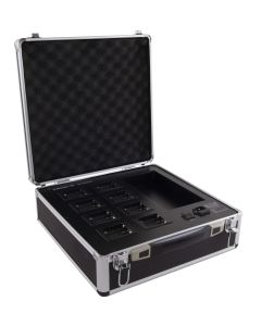 Station de charge portable, 8 batteries rechargeables au lithium, 100 W, 8 à 10 h, mallette aluminium