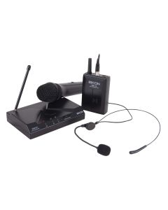 Système de microphones sans fil UHF, 863-865 MHz, audio numérique 24 bits, capsules cardioïdes