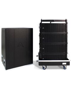 Flight case pour le transport de 4 x AX2065 avec le KPTAX2065