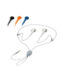 Casque MP3 avec fiche 2.5 mm + Adaptateur 2,5/3,5 mm