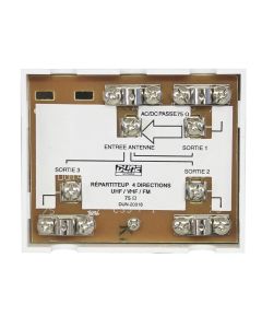Répartiteur dantenne UHF - VHF - FM 3 directions