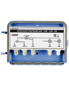 Coupleur 2 x UHF-VHF-FM