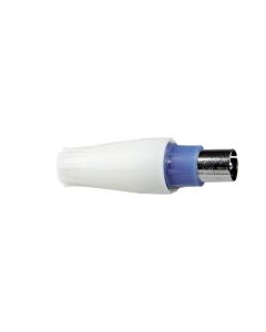Fiche coaxiale mâle ø 9,5 mm