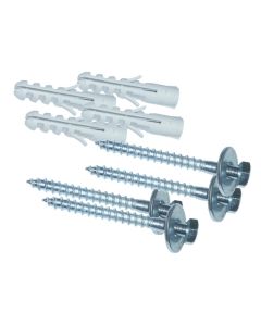 Chevilles polyéthylène avec Tire-fonds