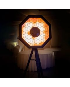 Projecteur style vintage décoration OCTO HELIOS 4x30W 4en1 RGBW