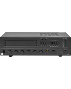 Amplificateur mixeur PA 100V, 120 W, 4 Zones