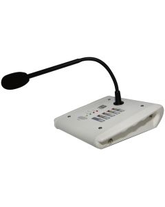 Micro de table 6 zones avec bouton PTT