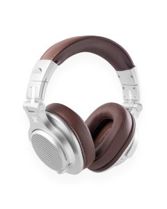 casque DJ sans fil Bluetooth 5.3 noir, HP 40 mm, avec micro, aluminium - HDX120WSN