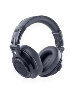 Casque DJ 40 mm avec double jack 3,5/6,35, bleu foncé - HDX120DB