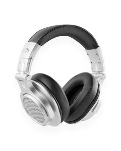 Casque DJ 40 mm avec double jack 3,5/6,35, aluminium - HDX120SB