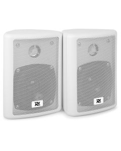 Enceintes 4", 8 Ω, 75 W, 2 voies, (paire), blanches - ODS40W