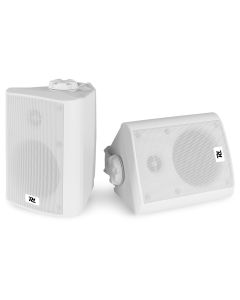 Enceintes 5", 8 Ω, 100 W, 2 voies, (paire), blanches - ODS50W