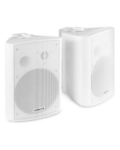 Enceintes 6,5", 8 Ω, 120 W, 2 voies, (paire), blanches - ODS65W