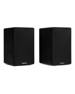 Enceintes actives hifi monitoring 80W, set de 2 pièces, BT, aux, USB, noires - KS01