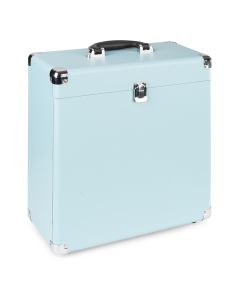Valise pour disques vinyl, bleue - RC30
