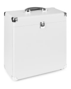 Valise pour disques vinyl, blanche - RC30
