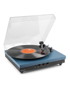 Platine disque avec entrée/sortie BT, bleu foncé - RP113D