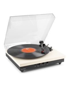 Platine disque avec entrée/sortie BT, crème - RP113C