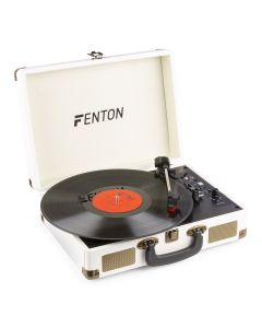 Platine disque, avec valise, BT, crème - RP115G