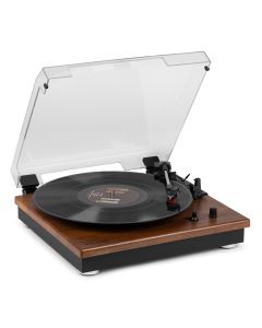 Platine disque, BT entrée et sortie, bois clair - RP112L