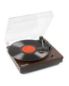 Platine disque, BT, bois foncé - RP112D