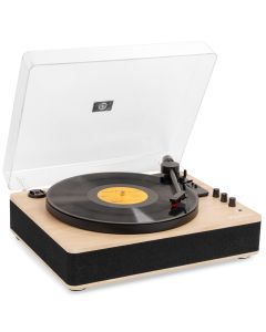 Platine disque HQ, BT, bois clair RP162LW