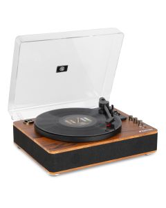 Platine disque HQ, BT, bois foncé RP162D