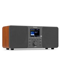 Radio Hifi DAB+, BT, FM, USB, Gris foncé - Genua