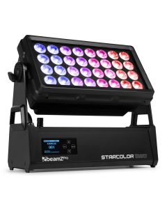 Projecteur étanche à LED 32x40W RGBW, IP65, DMX sans-fil - Star Color 1280