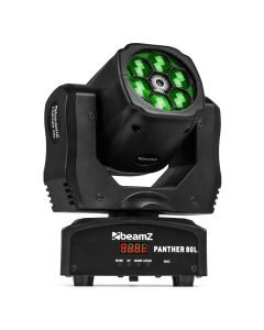 Lyre Bee Eye 6 x 12W RGBW, 6 lentilles, laser vert - PANTHER80L