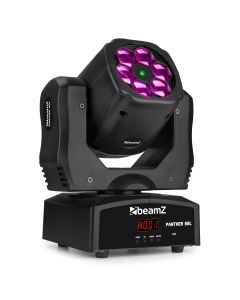Lyre Bee Eye 6 x 12W RGBW, 6 lentilles, laser vert - PANTHER80L