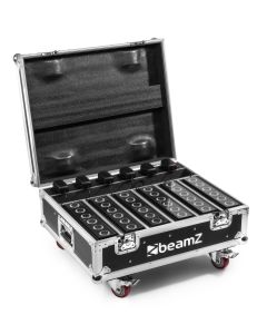 Flightcase pour 6 x barres sur batterie BBB612 avec fonction charge - FCC12