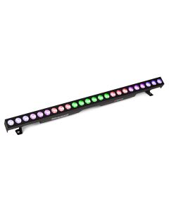 Barre à LED 24 x 6 W 6-en-1 RGBWA-UV, 8 zones - LCB246