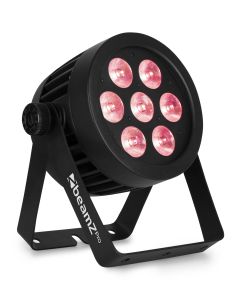 PAR à LED 7 x 10 W 4-en-1 RGBW, IP65, alu - BWA530