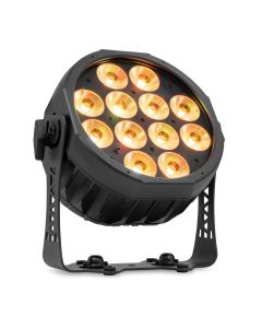 PAR à LED sur batterie, 12 x 20 W RGBALC, DMX sans-fil, application, étanche IP65 - WXB1220