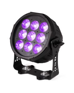 PAR à LED, 9 x 20 W RGBWA-UV, DMX sans-fil, application, étanche IP65 - WX94