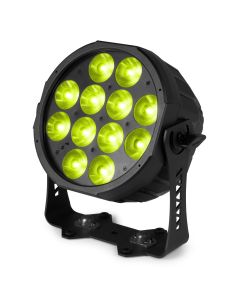 PAR à LED, 12 x 20 W RGBALC, DMX sans-fil, application, étanche IP65 - WX126