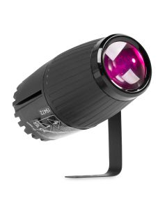 Spot LED Pin à LED 18 W 4-en-1 RGBW, zoom, télécomande IR - PSZ18W