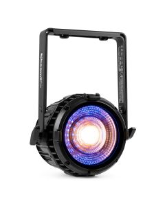 Projecteur NEUTRON-ATOM TM, 160W blanc chaud + ambre + aura RGB, effet tungsten, IP65