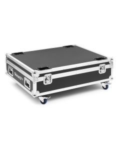 Flight case pour 4 barres LED DOTBAR avec 2 plaques de base